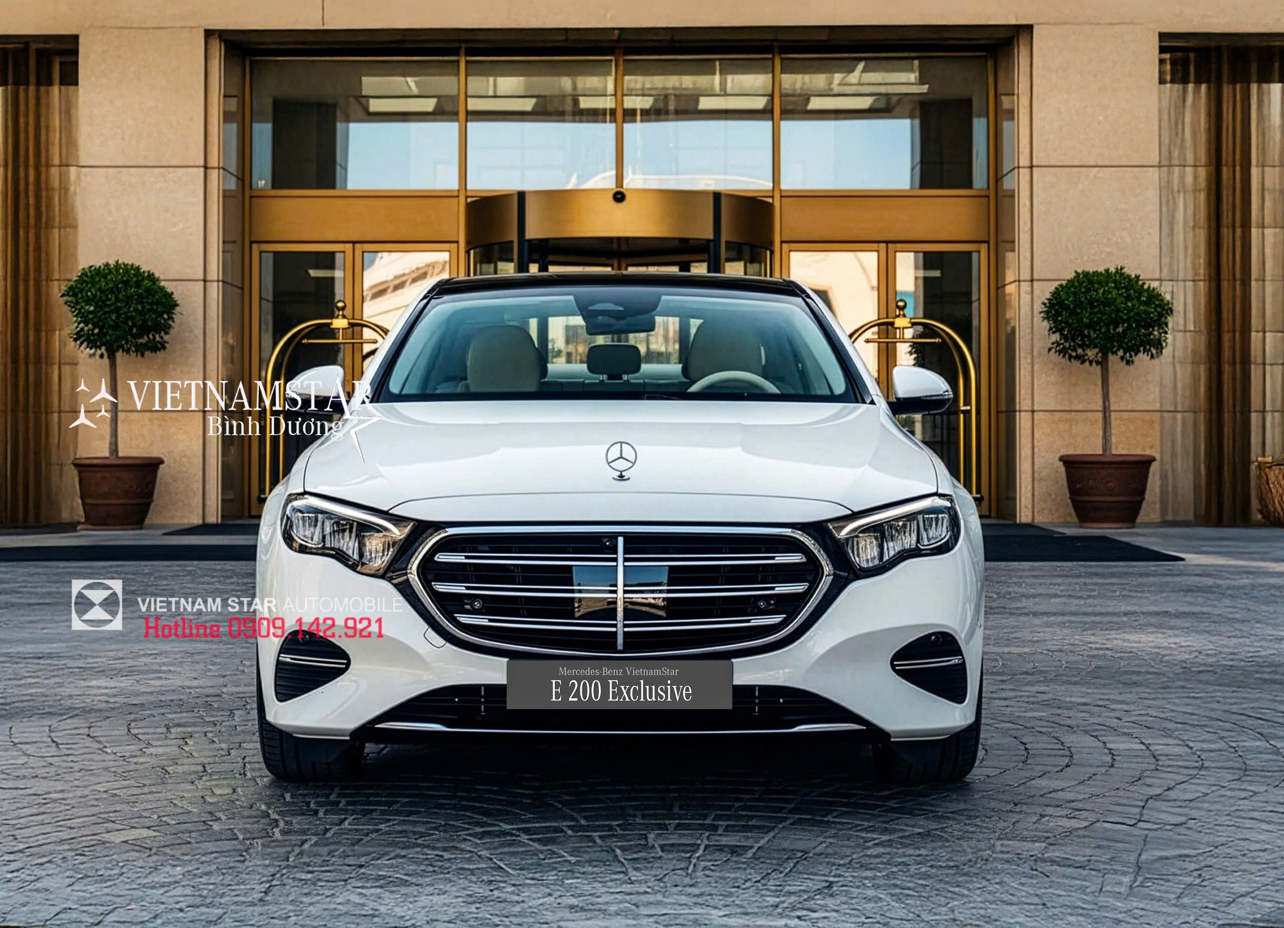 E 200 Exclusive Class All New 2025 8 cụm đèn trước LED High Performance của mercedes e200 exclusive all new 2025