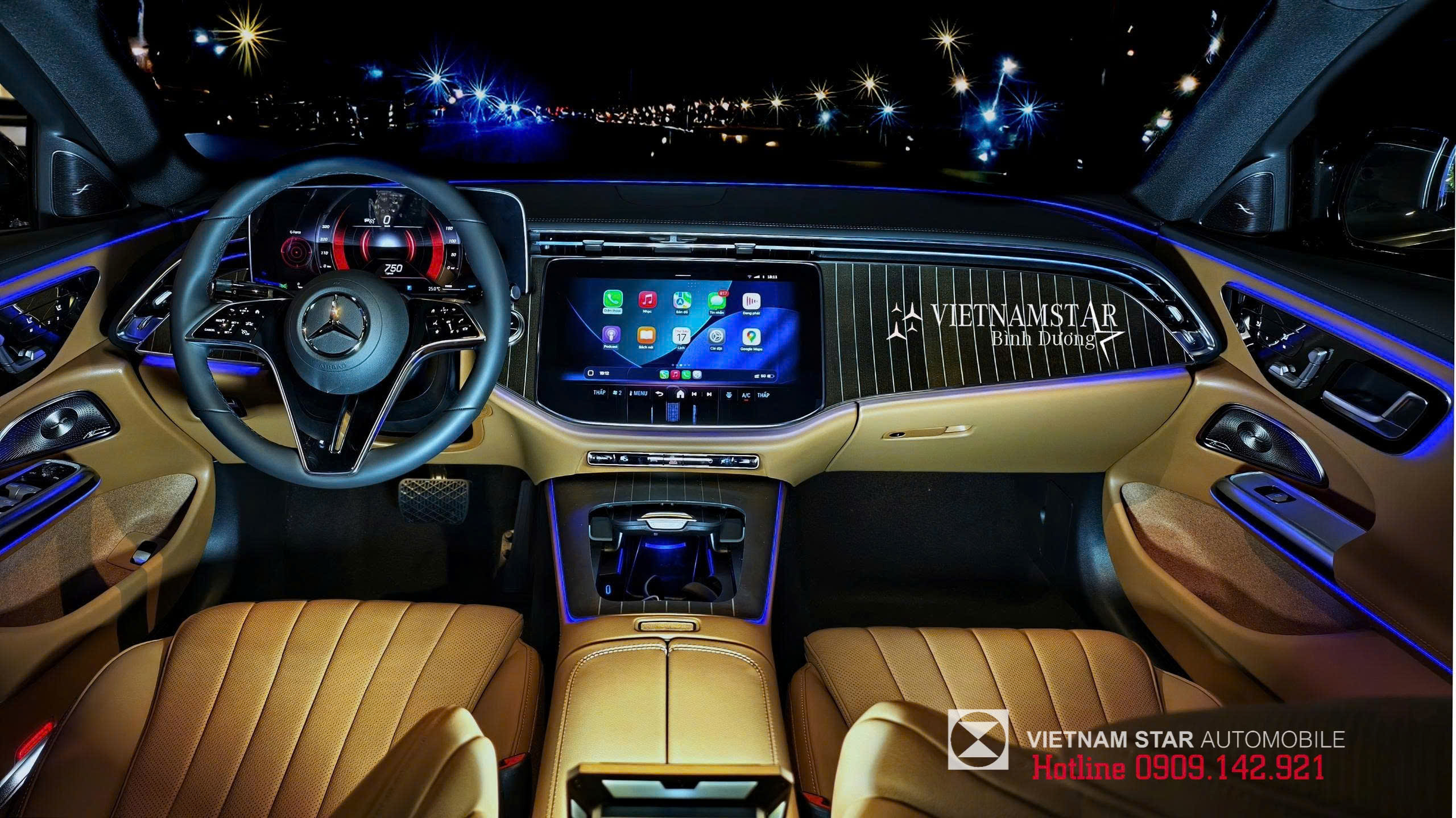 E 200 Exclusive Class All New 2025 20 cận cảnh vô lăng mercedes e200 exclusive 2025 với lẫy chuyển số và các phím điều khiển tiện ích