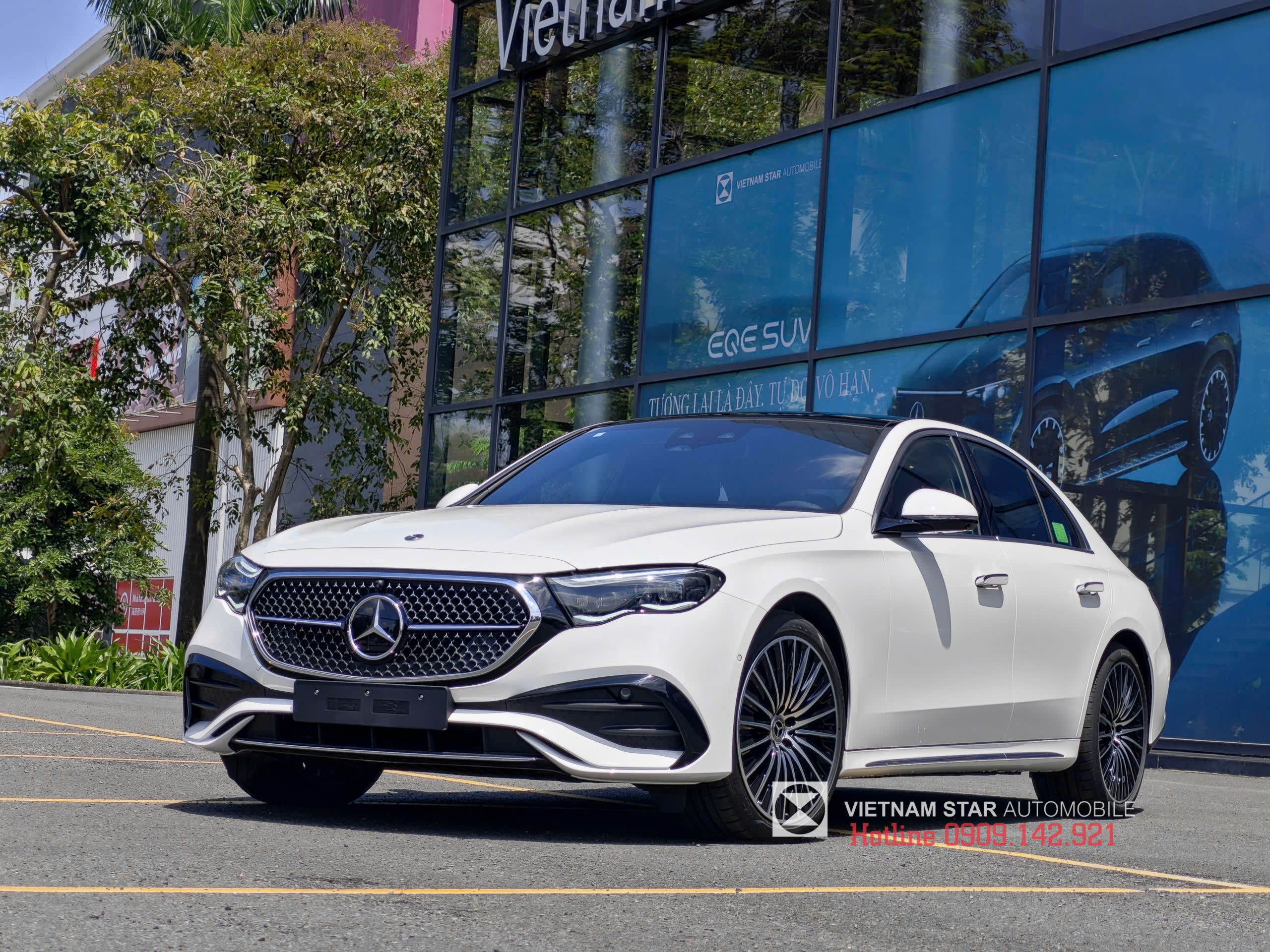 E 300 AMG 2025 "All New" 10 hình ảnh mercedes e 300 2025 màu đen obsidian mâm 20 inch đa chấu