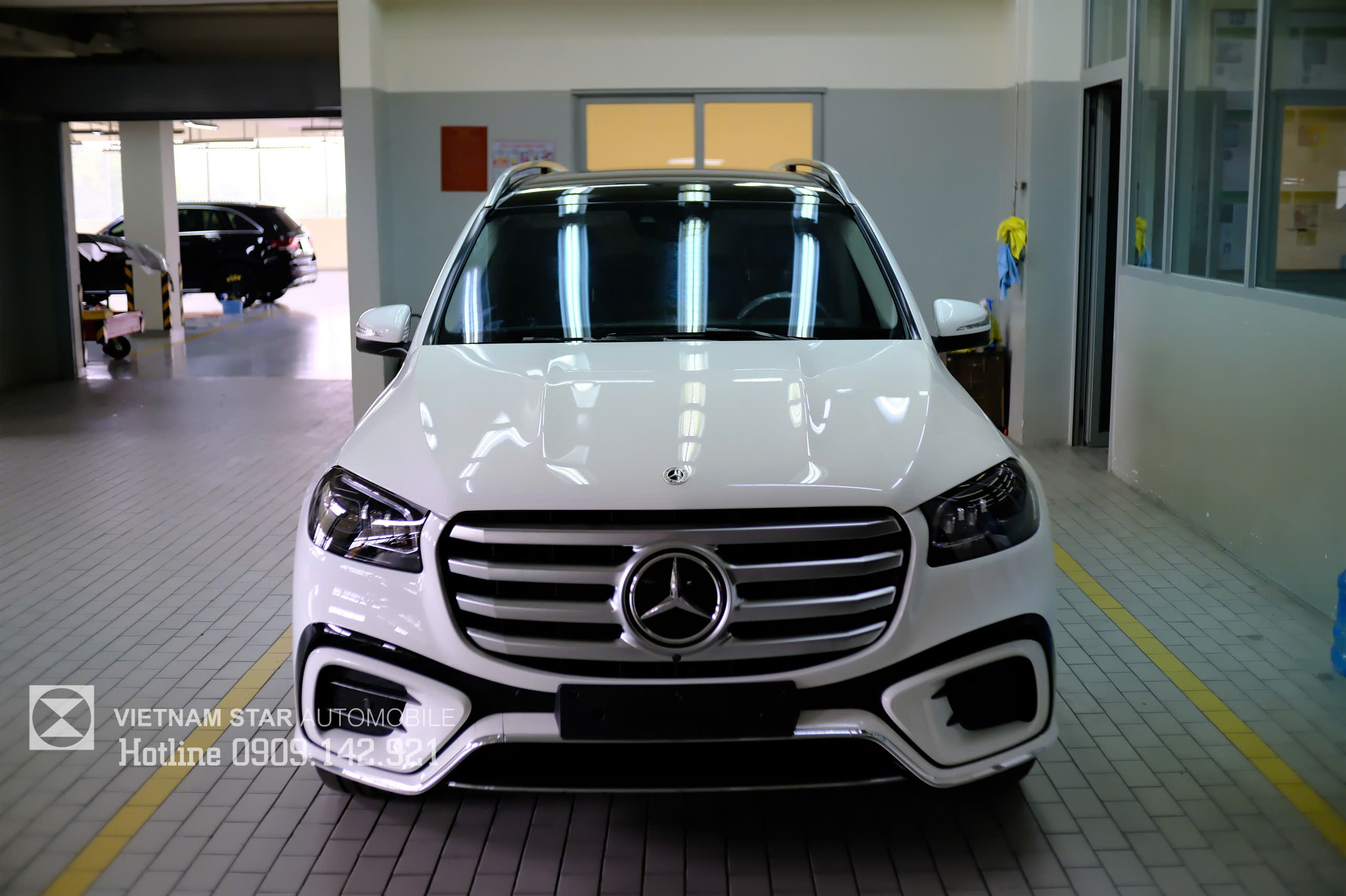 Động cơ I6 3.0L Mild-Hybrid EQ Boost của GLS 450 Facelift 2025.