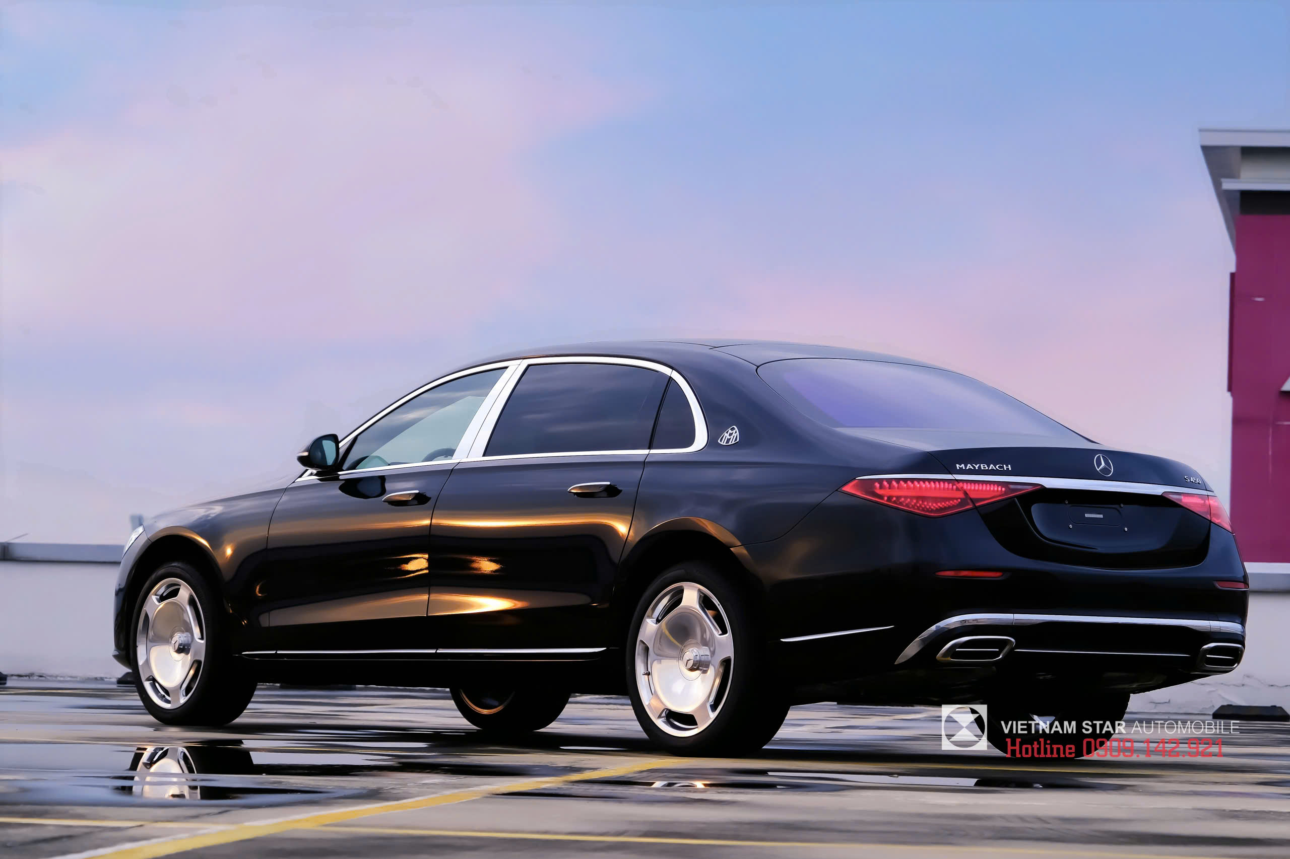 “Mercedes-Maybach S450 2025 góc nghiêng – biểu tượng đẳng cấp”