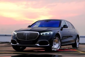 “Maybach S 450 lưới tản nhiệt hoàng gia 27 thanh chrome”