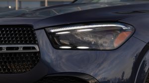 GLE 400e 4MATIC PHEV 7 Cụm đèn pha MULTIBEAM LED sắc sảo trên đầu xe GLE 400e.