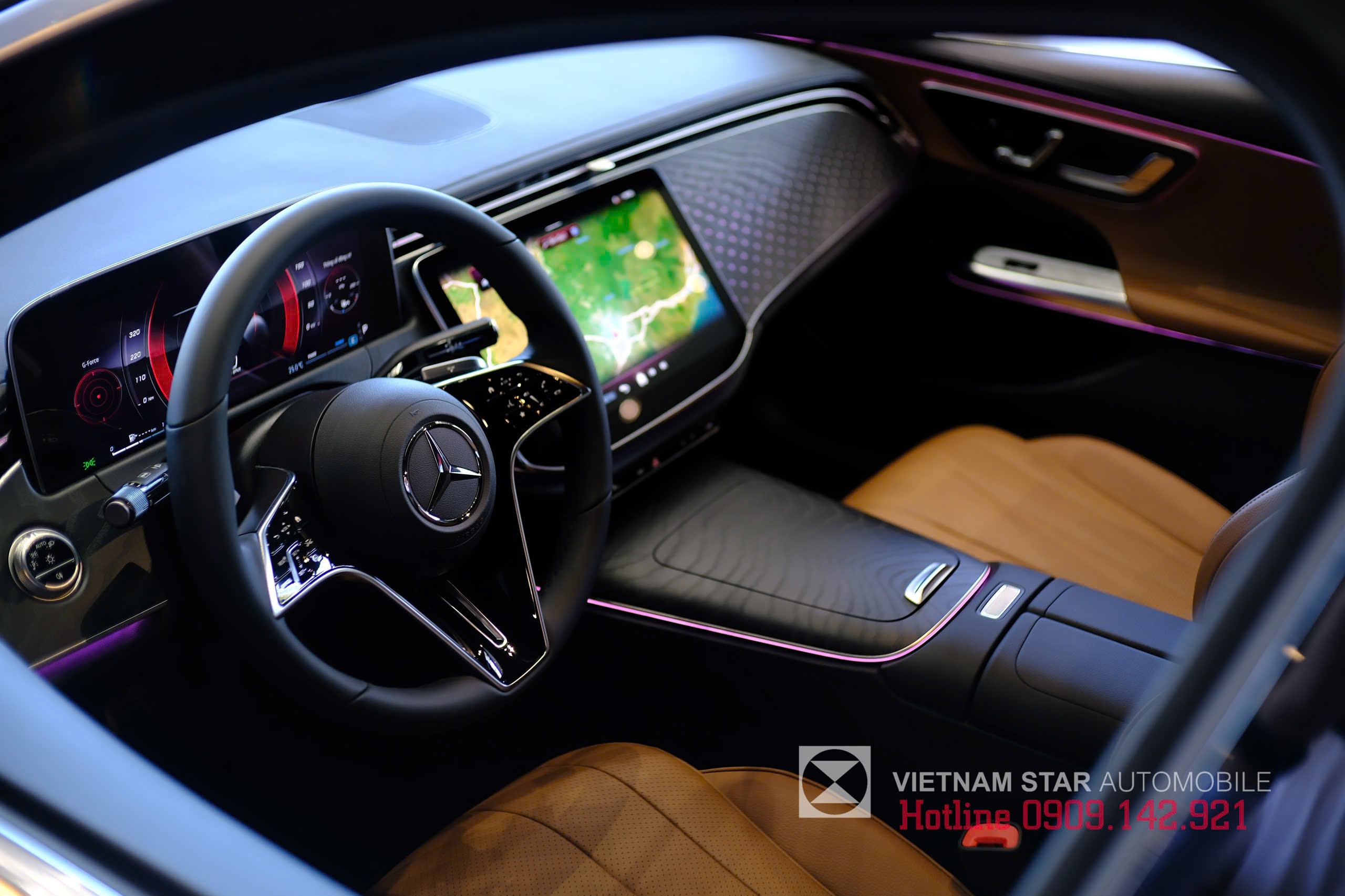 Mercedes-Benz E 200 Avantgarde 13 nội thất mercedes e 200 avantgarde 2025 bọc da ARTICO và da lộn MICROFIBER