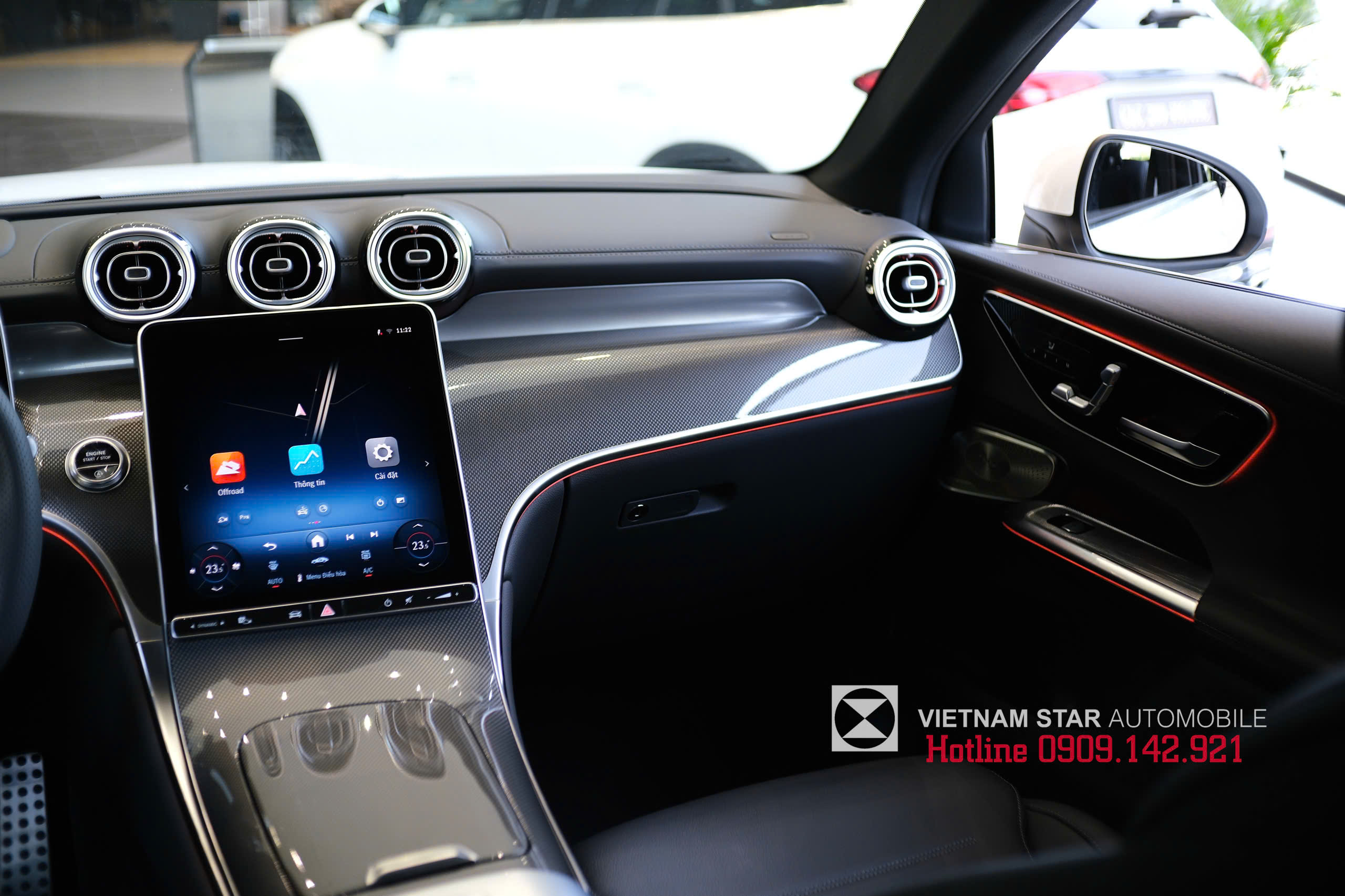 Mercedes-Benz GLC 300 2025 22 khoang nội thất glc300 all new