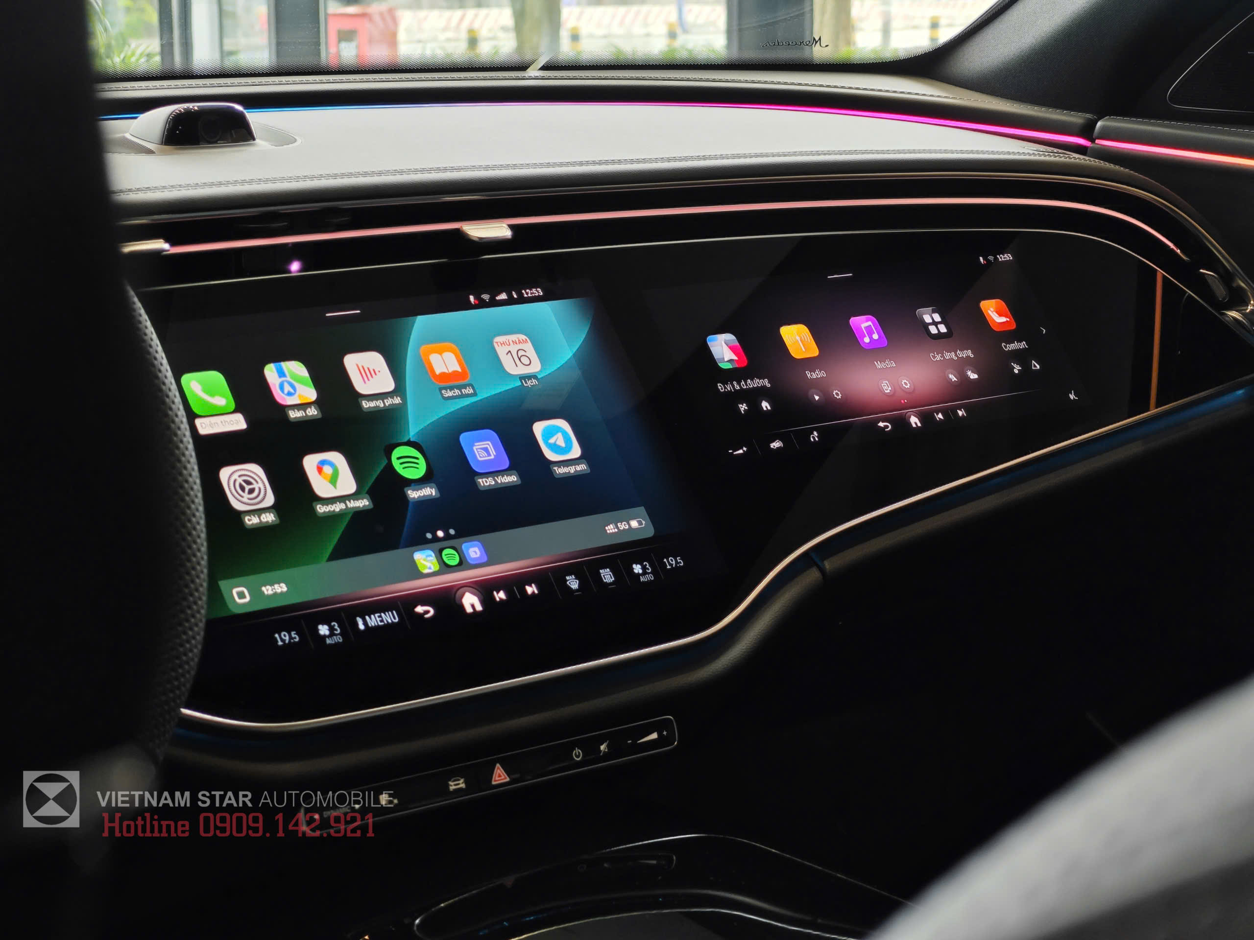 E 300 AMG 2025 "All New" 20 cabin mercedes-benz e 300 amg 2025 màn hình mbux superscreen và camera selfie