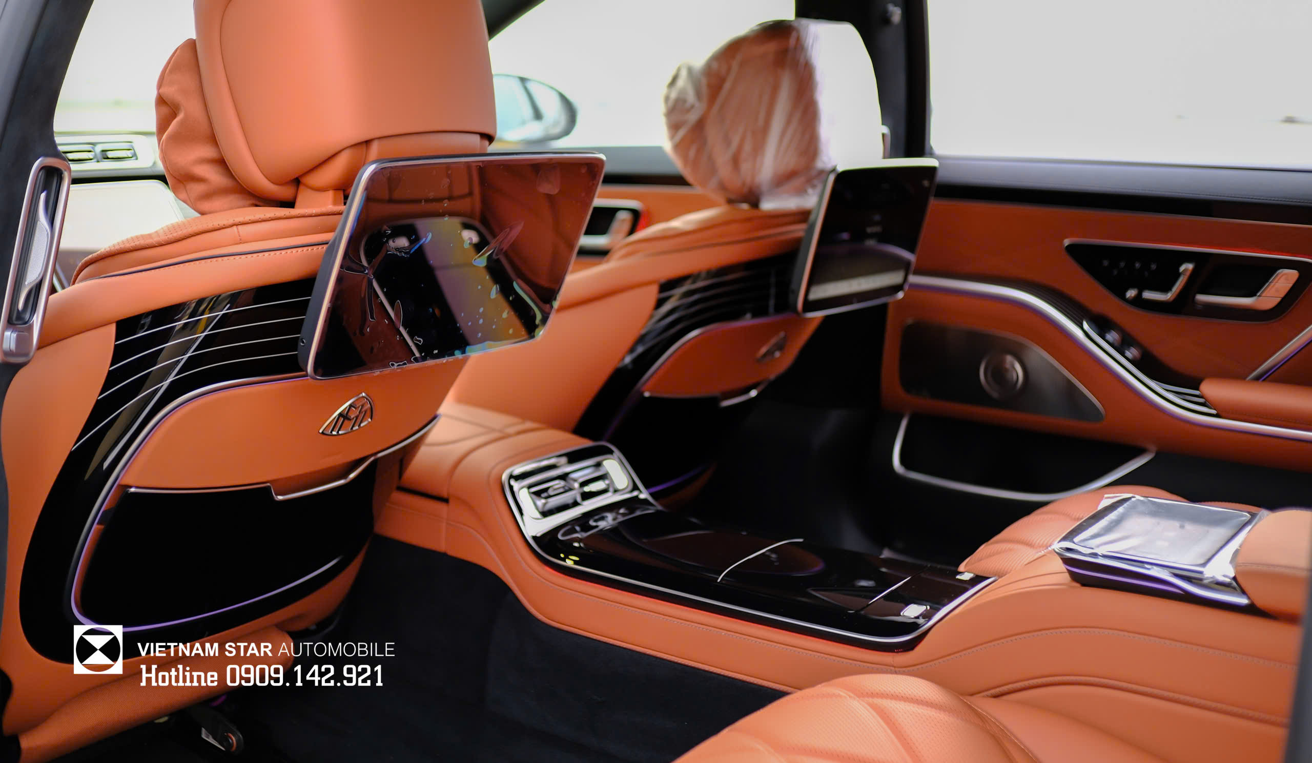 Không gian nội thất yên tĩnh tuyệt đối của Maybach S450