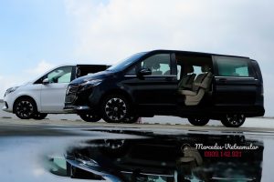 Mercedes V 300 Avantgarde 2025: Chuẩn mực "Limousine" dành cho gia đình và doanh nghiệp 3 Thiết kế nan mâm xe 18 inch 10 chấu phay bóng trên V300 Avantgarde.