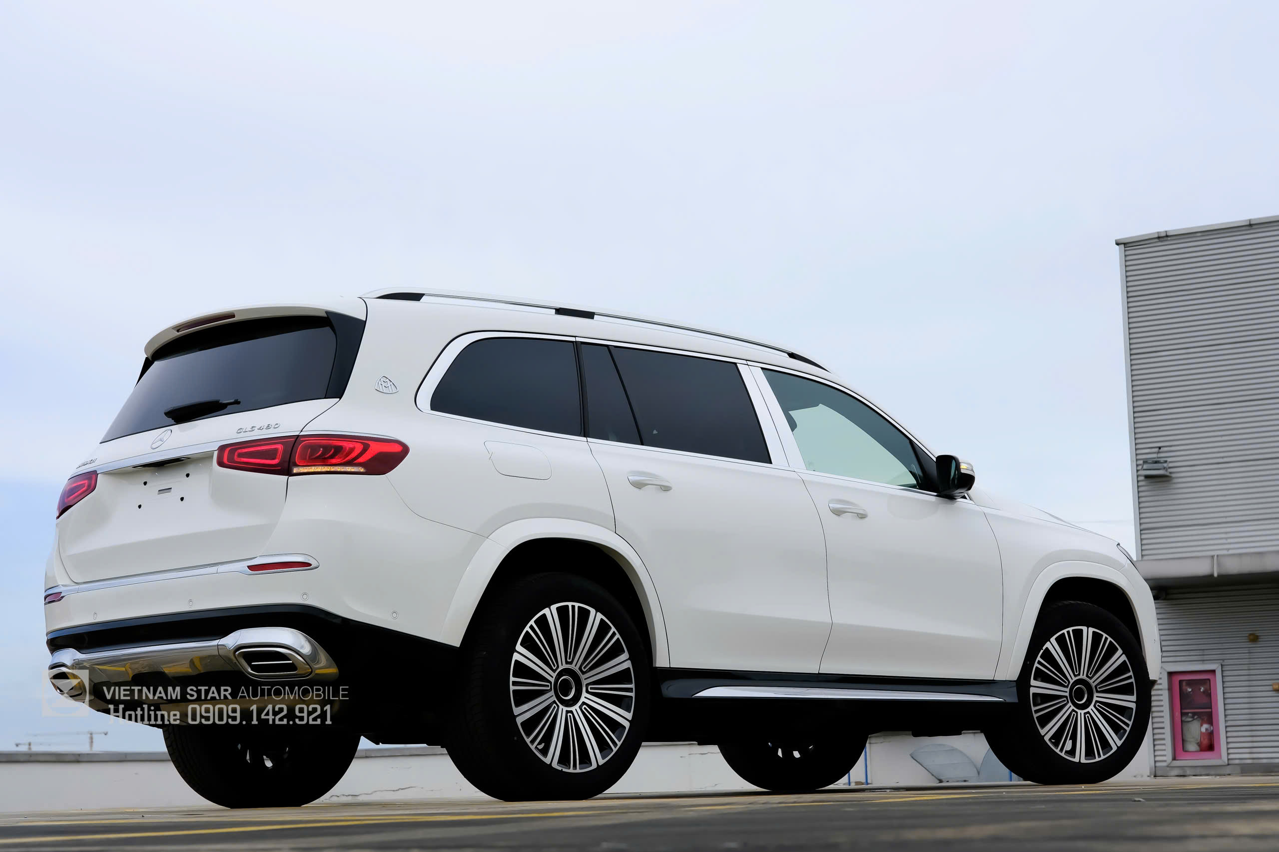 Tổng thể kích thước 5205x2030x1838 (mm) của Maybach GLS 480