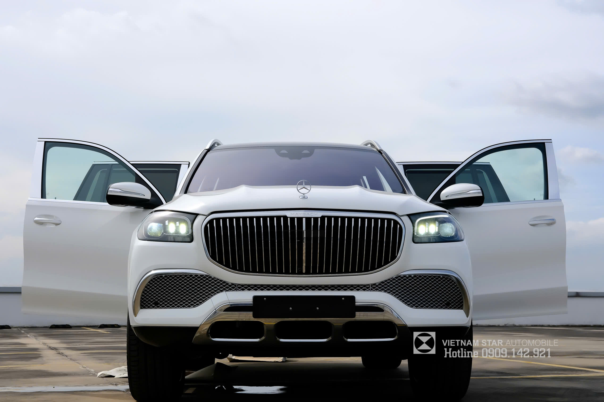 Maybach GLS 480 4MATIC 6 Đèn pha Multibeam LED Maybach GLS 480 trắng hiện đại
