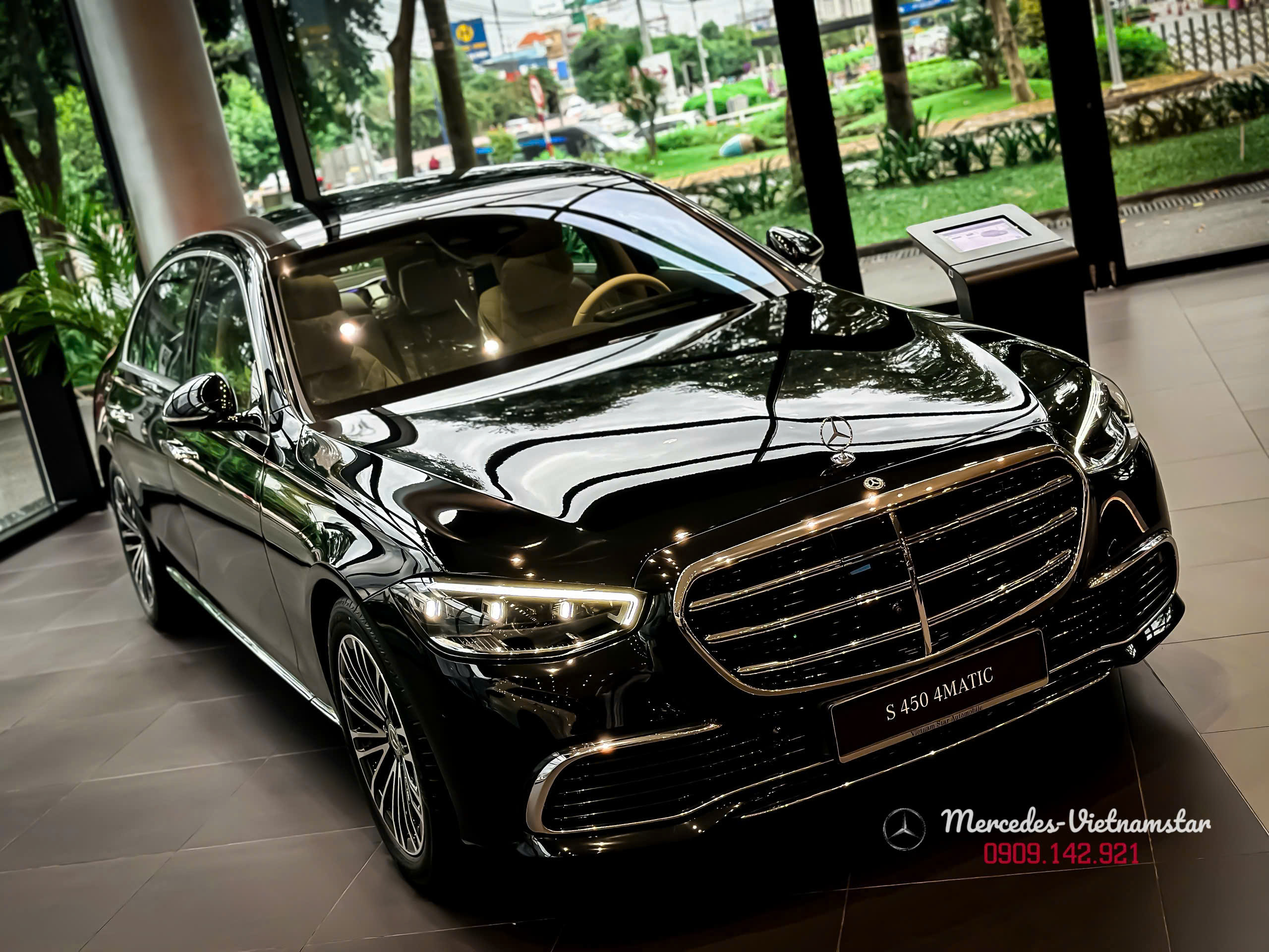Mercedes-Benz S 450 4MATIC 13 Công nghệ đèn pha MULTIBEAM LED thông minh trên Mercedes S450